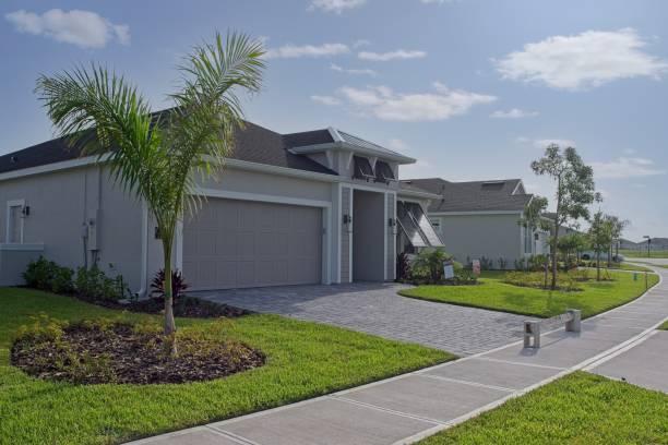 Residential Paver Driveway in Dunlap, OH